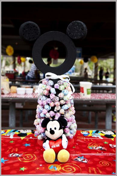 Mickey Mouse Lollipop Holder