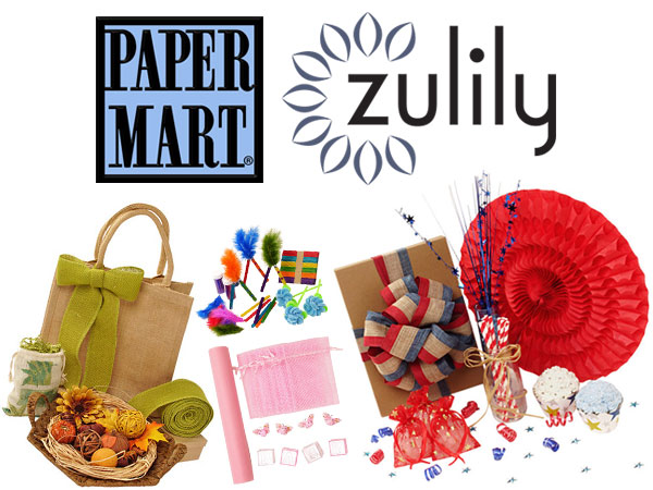 Paper Mart and Zulily