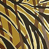 brown zebra stripes on golden background with transparent brown stripes intertwined