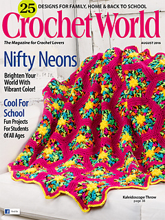 Paper Mart Featured in Crochet World Magazine