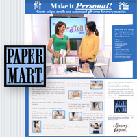 Paper Mart on Show and Tell