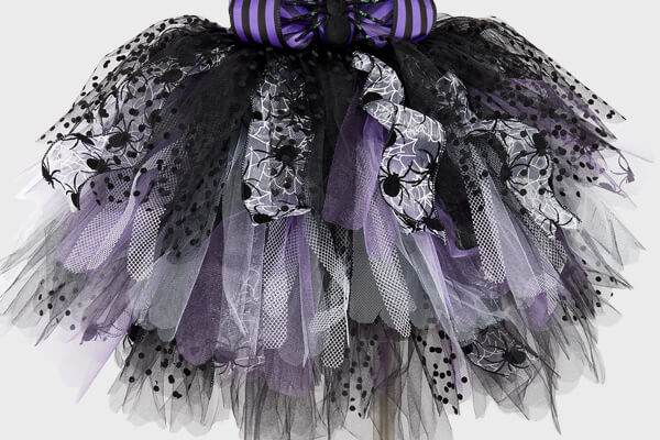 tulle and ribbon skirt