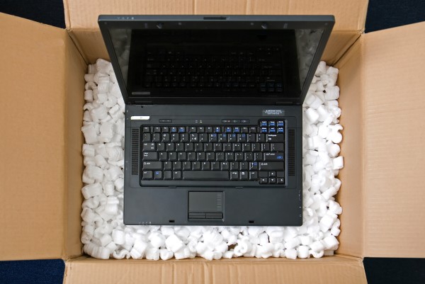 shipping a laptop