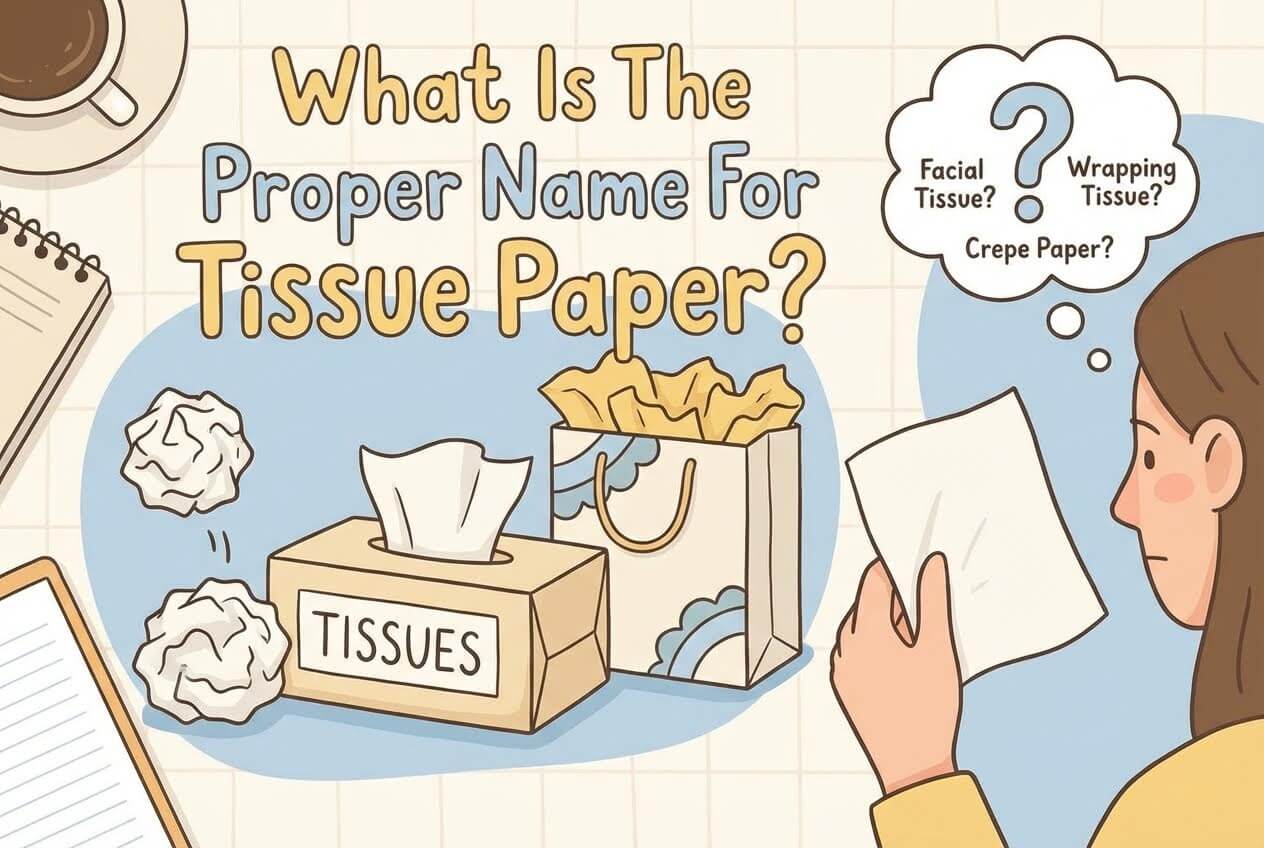 What Is The Proper Name For Tissue Paper? Unraveling The Confusion Behind This Everyday Essential