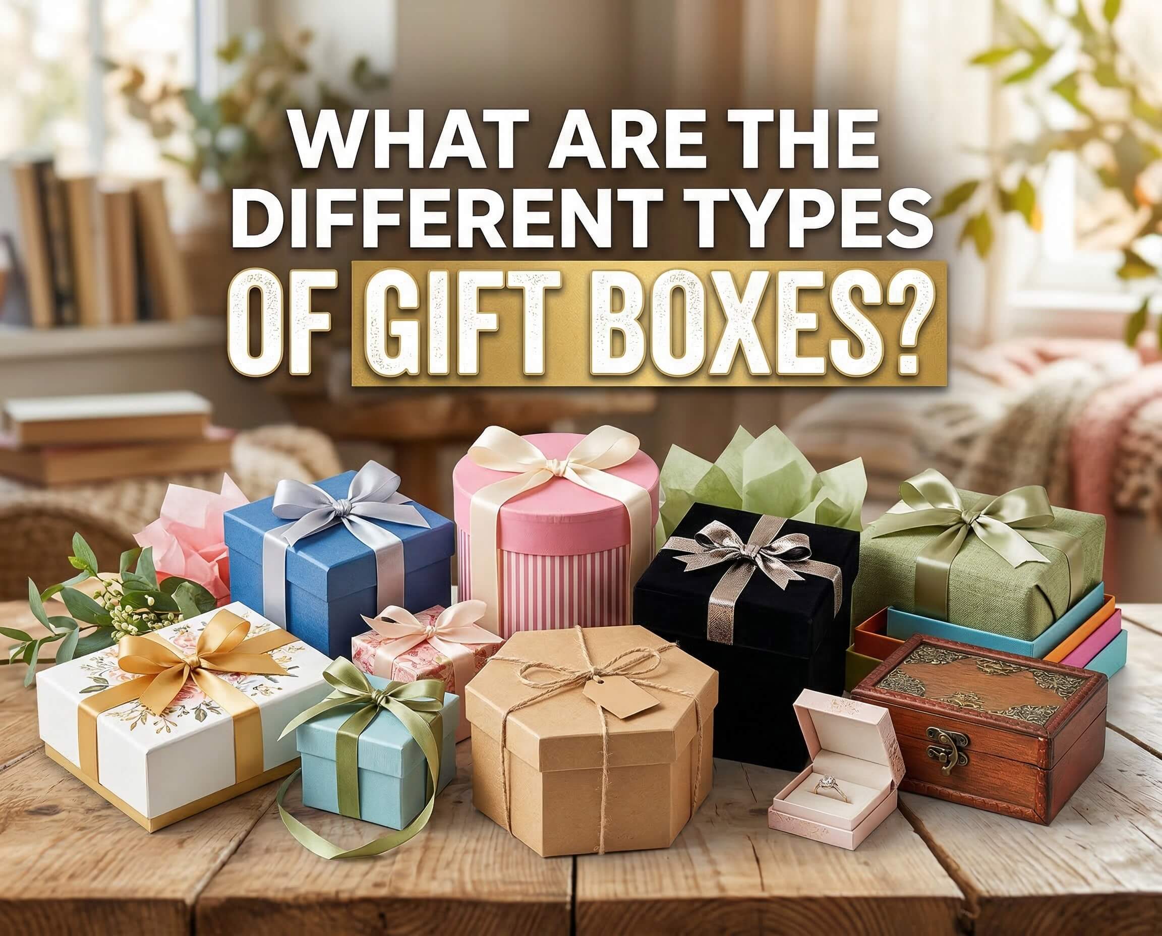 Types of Gift Boxes: Your Complete Guide Styles