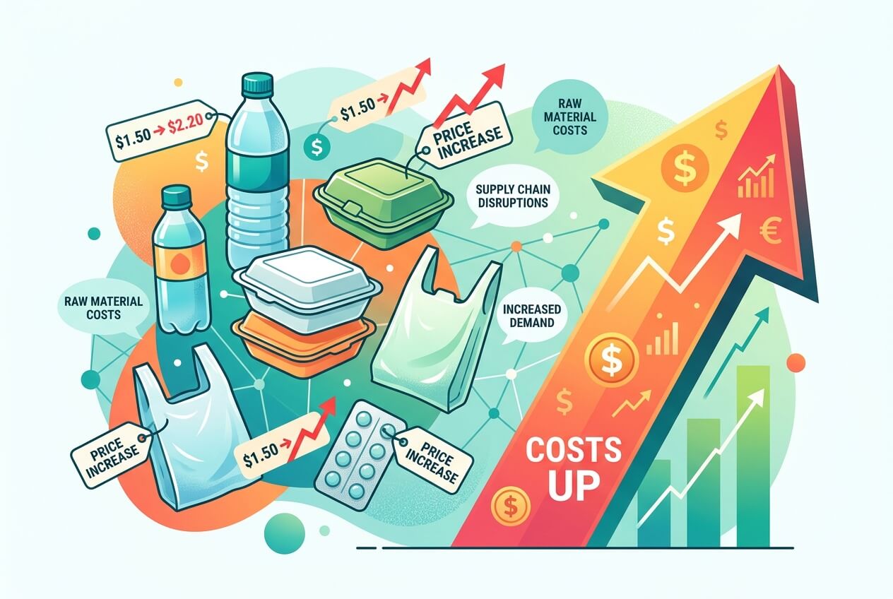 Why Plastic Packaging Prices Are Rising (and What Businesses Should Do Now)